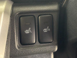 寒い冬に大活躍のシートヒーターが運転席と助手席についています♪シートぽっかぽか♪