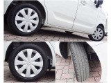 軽自動車の標準的なタイヤサイズなので維持費も安く済みますネ!