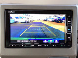 後方確認はバックカメラにお任せ♪後退時に便利で、駐車が楽になります♪