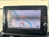 大きくて見やすい9インチの純正ナビ。旅行時などの初めての道でも安心して運転できます♪♪