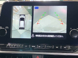 【アラウンドビューモニター】車を上から見下ろしているかのような映像で周囲の状況がひと目で確認、狭い駐車場に駐車するときも安心です♪