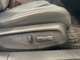 パワーシート装備。疲れない運転のポイトは、運転姿勢にあり。自分にあったポジションに調整することをお勧めします