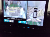 マルチビューカメラシステム。前後左右にカメラがついているのでとっても安心ですね。