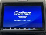 ホンダ純正ギャザズメモリーインターナビ付きです!CD・DVD再生、ミュージックサーバー、フルセグTV視聴、Bluetooth接続可能です!