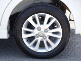 【タイヤ】 【純正14インチアルミホイール】《155/65R14》専用のアルミなのでお車のイメージぴったりですね!