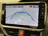 バックガイドモニターで、後方を確認しながら安心して駐車することができます。運転初心者も熟練者も必須の機能ですよ!