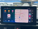●Apple Car Play:スマホとの有線接続で、ナビ・オーディオ再生などスマホのアプリ機能が画面でも使える便利機能です!