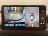 全周囲カメラ搭載☆運転席にいながら車全周囲が確認できるので駐車がスムーズに行なえます。駐車も楽々!