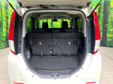 普段のお買い物や通勤、送迎等に十分な荷室スペースを確保しております。セカンドシートを倒すと、大きな荷物の積載も可能です♪
