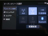 ディスプレイオーディオを装備。スマートフォンと車を繋ぐことで、これまでのナビに加えて色々なサービスが楽しめます。