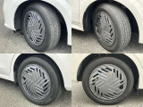 185/60R16 ホイールキャップ仕様です。