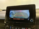 バックギアに入れると、このように後方が映し出されます!最終確認はご自身の目と耳で必ず行ってください!安全第一で!