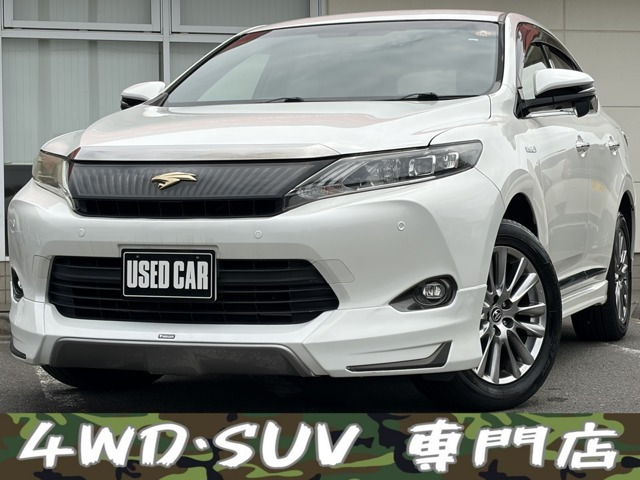 ハリアー 2.5 ハイブリッド E-Four エレガンス 4WD 社外ナビ 地デジフルセグ Bluetooth