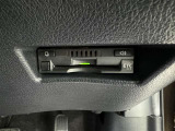 ETC車載器付きです。高速道路の料金所もスムーズに通過できます。
