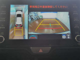 【全周囲カメラ】まるで上から車を見ている様に移ります☆縦列駐車や幅寄せ時に大活躍♪