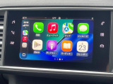 ●Apple Car Play:スマホとの有線接続で、ナビ・オーディオ再生などスマホのアプリ機能が画面でも使える便利機能です!