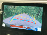 【バックカメラ】駐車時に後方がリアルタイム映像で確認できます。大型商業施設や立体駐車場での駐車時や、夜間のバック時に大活躍!運転スキルに関わらず、今や必須となった装備のひとつです!