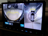 フロントカメラ&サイドカメラ&全周囲カメラ付き!周囲の安全を確認出来ます。小道から出る場合や、狭い道での幅寄せ、車庫入れ等も安心してできますね。