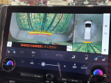 【パノラミックビューモニター】専用のカメラにより、上から見下ろしたような視点で360度クルマの周囲を確認することができます☆死角部分も確認しやすく、狭い場所での切り返しや駐車もスムーズに行えます。
