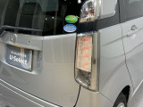 視認性がいいテールランプ。後続車にも存在をアピール。
