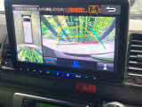 【パノラミックビューモニター】専用のカメラにより、上から見下ろしたような視点で360度クルマの周囲を確認することができます☆死角部分も確認しやすく、狭い場所での切り返しや駐車もスムーズに行えます。