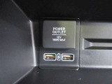 充電用USB端子付き