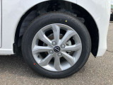 アルミホイール装着しております。155/65R14