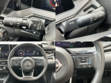 『プロパイロット(運転支援システム)搭載』高速道路のロングドライブや渋滞走行のとき、速度や車間距離を維持するためのハンドル操作、アクセル操作、ブレーキ操作を制御。快適な走りが楽しめます。