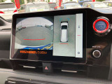 パノラマビューモニター! 後ろだけでなく全方位の確認が出来ます! 駐車場に入れるときなど真ん中に停める手助けになります! 慣れると便利です!