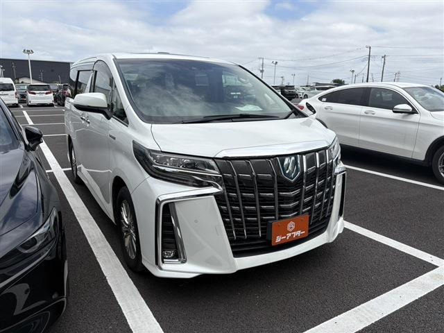 アルファード ハイブリッド 2.5 SR Cパッケージ E-Four 4WD 禁煙車 サンルーフ 後席...