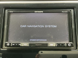 社外メモリーナビ付きです!CD・DVD再生、ミュージックサーバー、フルセグTV視聴、Bluetooth接続可能です!
