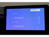 Bluetoothオーディオ再生、地デジ(フルセグ)対応。CD・DVDプレイヤーも装着しています☆