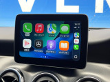 ●Apple Car Play:スマホとの有線接続で、ナビ・オーディオ再生などスマホのアプリ機能が画面でも使える便利機能です!