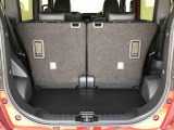 室内広々、荷物も沢山載せられます♪
