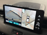 マルチビューカメラシステム搭載で駐車が苦手な方も全方向を確認しながらの駐車が可能です!カメラは選択可能でフロントだけサイドだけ等便利にご使用いただけます!