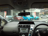 見通しのよいすっきりとした視界で、運転のしやすさは疲れにくさにも繋がりますよ♪
