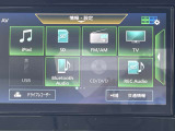 Bluetooth対応のナビです。スマートフォンにダウンロードしてある音楽を聴いたり電話も可能です!