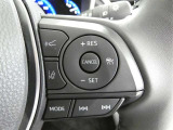 【便利装備】クルーズコントロールスイッチ☆希望の車速で定速走行する事ができます。高速道路を走る時に便利な機能です※設定速度には制限があります。