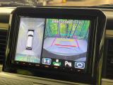 【全方位モニター用カメラ】専用のカメラにより、上から見下ろしたような視点で360度クルマの周囲を確認することができます☆死角部分も確認しやすく、狭い場所での切り返しや駐車もスムーズに行えます。