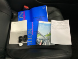 取扱説明書やメンテナンスノートもそろっています。スペアキーもそろっているので家族と共有することができ、紛失・破損した際も迅速な対応ができるので安心です。