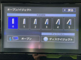カーナビ画面角度調整6段階できます。