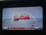 バックガイドモニターを装備しています、車庫入れもラクラクです。