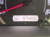 ODOメーターです。新車からの走行距離になります。