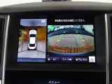 アラウンドビュー☆空から見下ろすような視点で、スムーズな駐車と安全確認をサポート!運転の心強い味方になってくれます♪