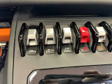 Embroidered Lamborghini Shield on HeadrestAmbient Light PackageCupholder and Smoker packageTravel NetsRear View Camera