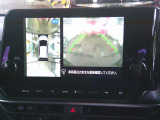 アラウンドビューモニター付き!車両を真上から見ているような映像で車庫入れも安心!!