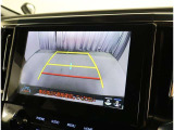 バックガイドモニターで、後方を確認しながら安心して駐車することができます。運転初心者も熟練者も必須の機能ですよ!