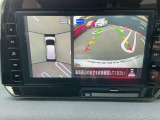 360度カメラ搭載で駐車時や狭い道など安心して運転することができますよ