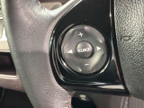 ステアリングにオーディオ操作スイッチが付いています。オーディオ画面に直接タッチしなくても操作が出来ますので、運転に集中できます。