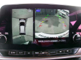 アラウンドビューモニター!空から見下ろしているかのような映像を映し出します。駐車時には安心ですよね♪